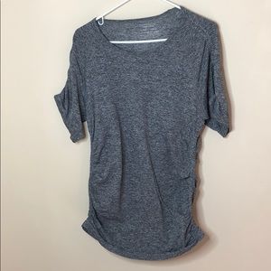 Gray maternity shirt